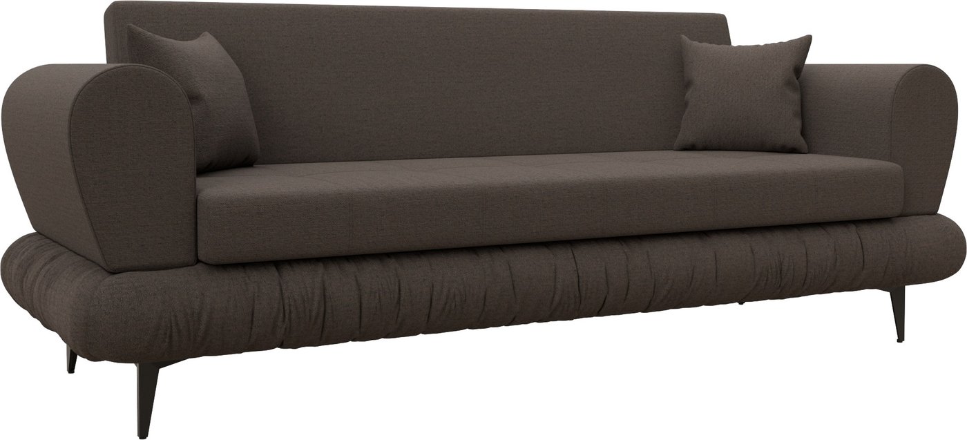 

Диван Лига диванов Лига-045 книжка 122338 (рогожка амур коричневый)