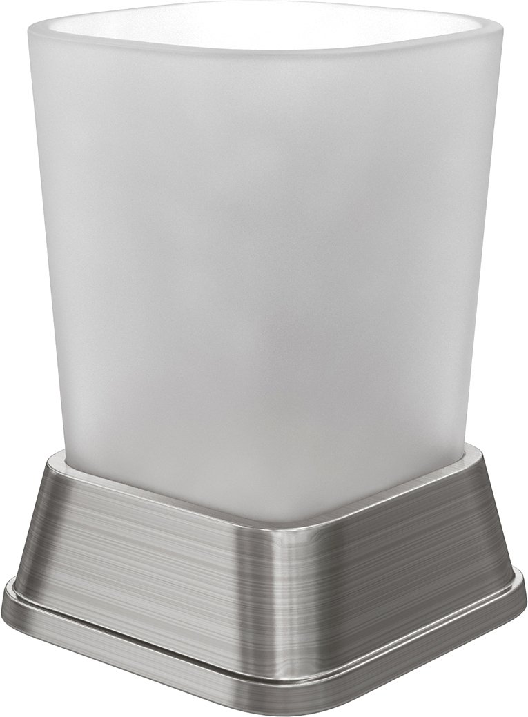 

Стакан для зубной щетки и пасты Wasserkraft Amper K-5428Nickel
