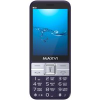 Кнопочный телефон Maxvi B33 (фиолетовый)