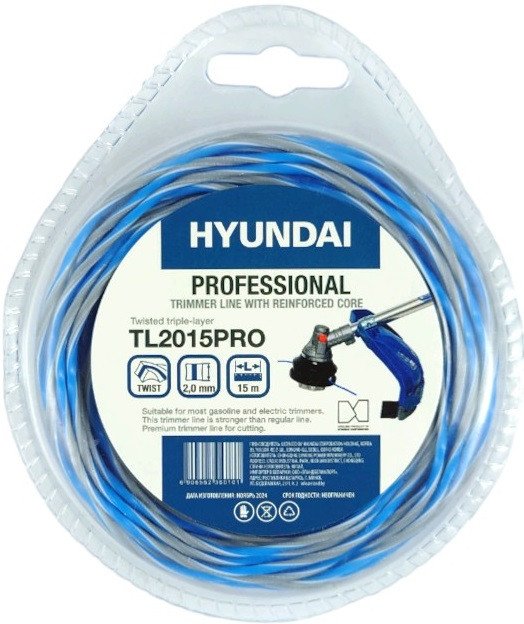 Леска для триммера Hyundai TL-2015 PRO