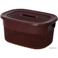 Корзина Эльфпласт Ariana EP560 (6 л, коричневый)