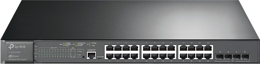 

Управляемый коммутатор 2-го уровня TP-Link TL-SG3428MP V2