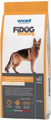 Сухой корм для собак Vincent Fidog Vitality 20 кг