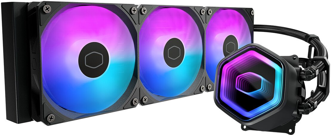 

Система жидкостного охлаждения для процессора Cooler Master MasterLiquid 360 Core II ARGB Black MLW-D36M-A18PA-R1