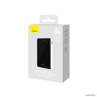 Внешний аккумулятор Baseus Magnetic Bracket Wireless Power Bank 20W 10000mAh (синий)