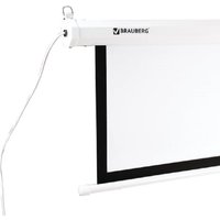 Проекционный экран BRAUBERG Moto 4:3 (180x180) 236733