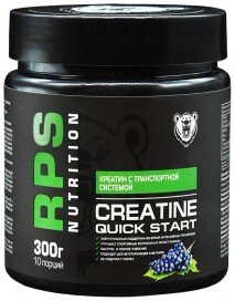 Комплекс RPS Nutrition Creatine Quick Start 300 г (виноград)