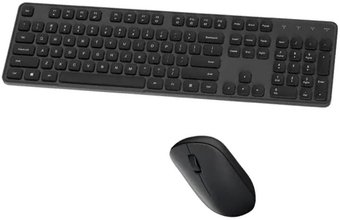 Офисный набор Xiaomi Wireless Keyboard and Mouse Set 3 WXJS03YM (черный)