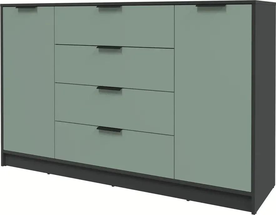 

Тумба Интерлиния Концепт КТ-Т160 Глосс (антрацит/мята)