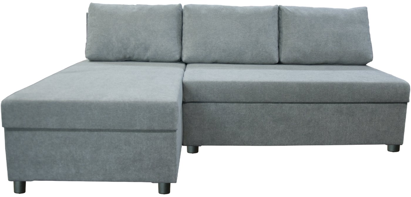 

Угловой диван Mio Tesoro Farris 4УС+0Пд (шенилл, Santos Light Grey)