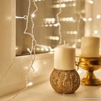 Новогодняя гирлянда Neon-Night Светодиодный Дождь 1.5х1.5 м 235-016 (теплый белый)