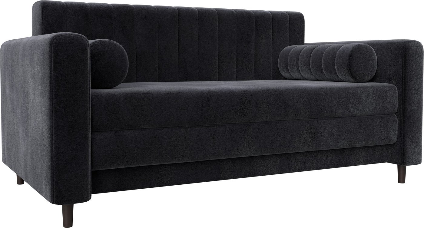 

Диван Лига диванов Лига-070 129757 (велюр Tower 11 темно-серый)