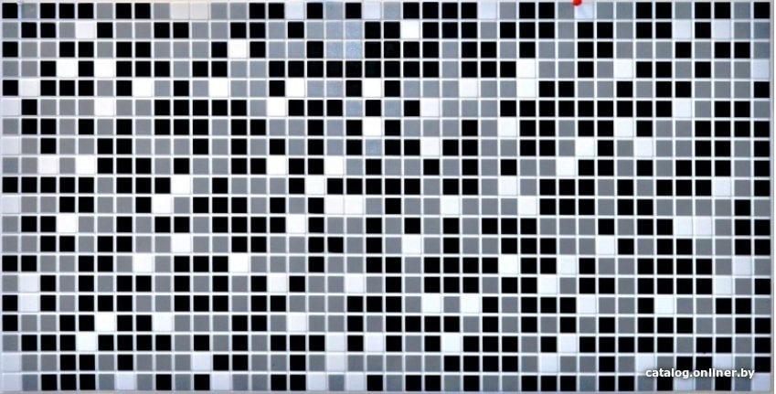 Панель Grace Мозаика черная 95.5x48 см