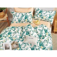 Евро комплект постельного белья Cleo Сатин Евро SK-31/0074