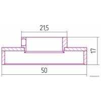Отражатель Сунержа TUBE 1/2 (21.3 мм) 30-1029-0001