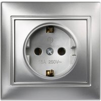 Розетка SmartBuy Венера SBE-01s-16-S1-Z-c