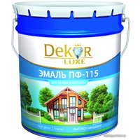 Эмаль Dekor ПФ-115 20 кг (желтый)