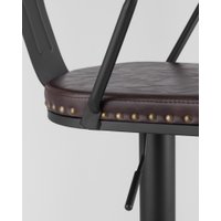 Стул Stool Group Tolix Arms Soft F2535L регулируемый (черный матовый)