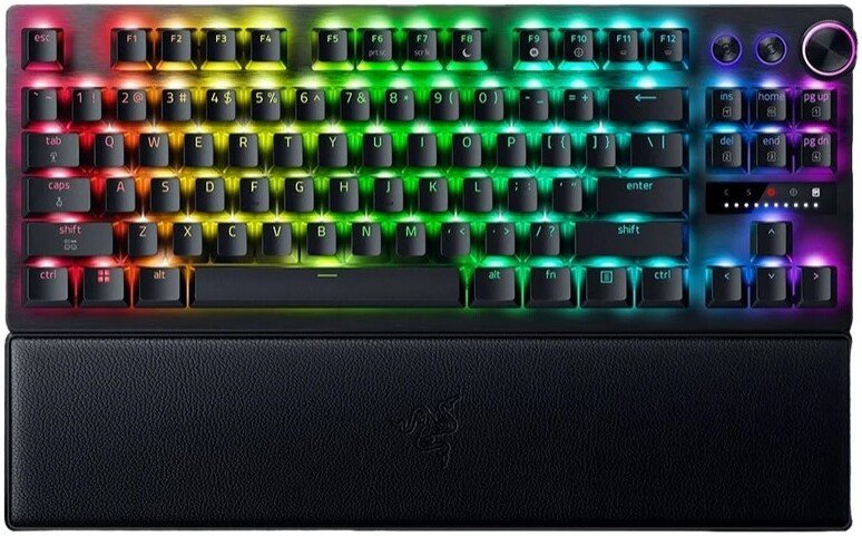 Клавиатура Razer Huntsman V3 Pro Tenkeyless 8KHz (черный, нет кириллицы)