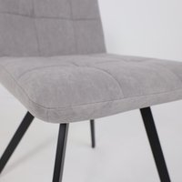 Стул Мамадома Rommy (b22 Grey Lux/черный)