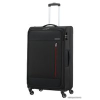 Чемодан-спиннер American Tourister Heat Wave Jet Black 80 см