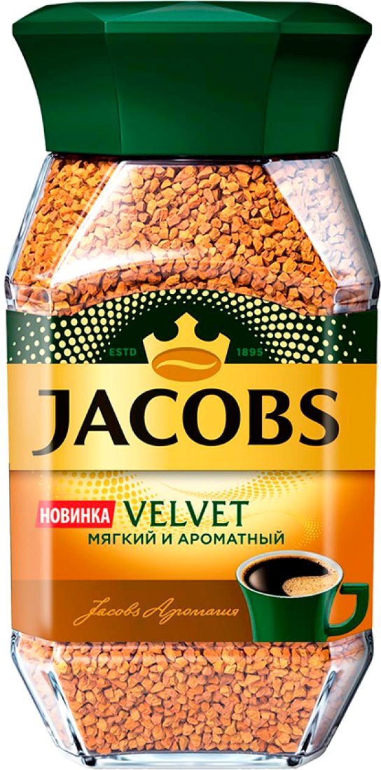 

Кофе Jacobs Velvet в банке 190 г