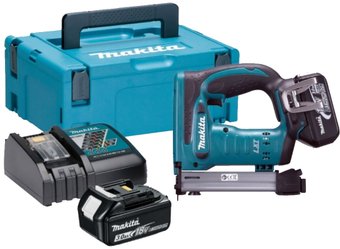 Степлер Makita DST221RFJ (с 2-мя АКБ, кейс)