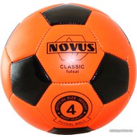 Футзальный мяч Novus Classic Futsal (4 размер, оранжевый/черный)