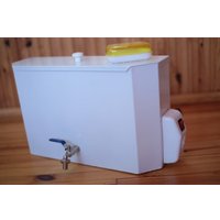 Умывальник для дачи Метлес-1 100014 (20л, белый)