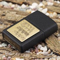 Зажигалка Zippo Classic 362 Black Crackle