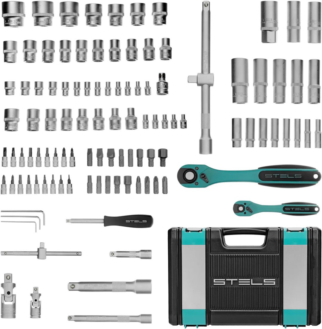 

Универсальный набор инструментов Stels 14122 (109 предметов)