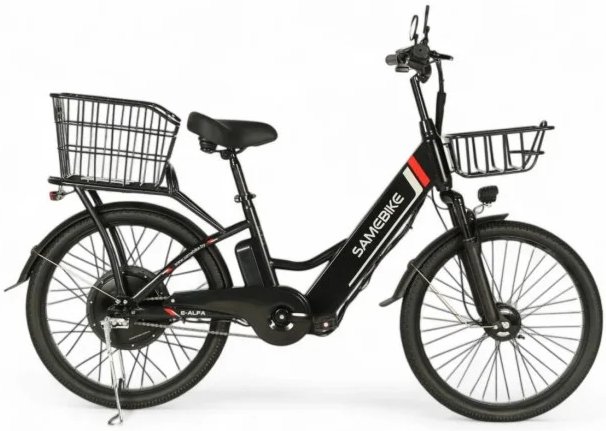 

Электровелосипед SameBike E-ALFA NEW (черный)