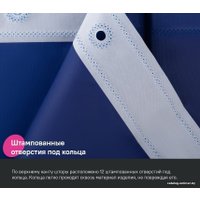 Шторка-занавеска для ванны IDDIS P05PE18i11 (темно-синий)