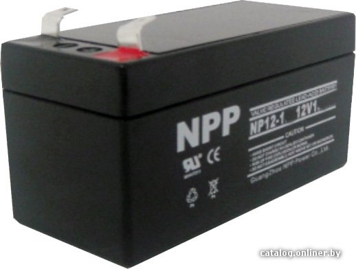 Аккумулятор для ИБП NPP NP 12-1.3 (12В/1.3 А·ч)