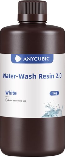 Фотополимер Anycubic Water-wash 2.0 SSX2WH-10 (1л, белый)