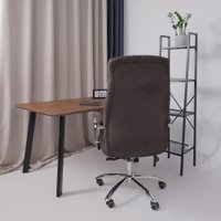 Офисное кресло AksHome Star (ткань/темно-коричневый)