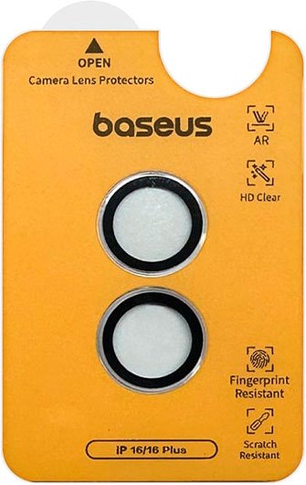 

Защитное стекло Baseus Corning Series Glare-Repelling HD Lens Protector для iPhone 16