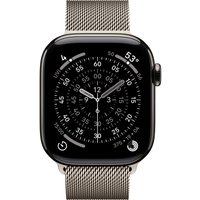Умные часы Apple Watch Series 11 LTE 46 мм (титановый корпус, природный/природный, миланская петля M/L)