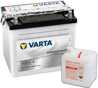 Мотоциклетный аккумулятор Varta Powersports Freshpack 12N24-4 524 101 020 (24 А/ч)
