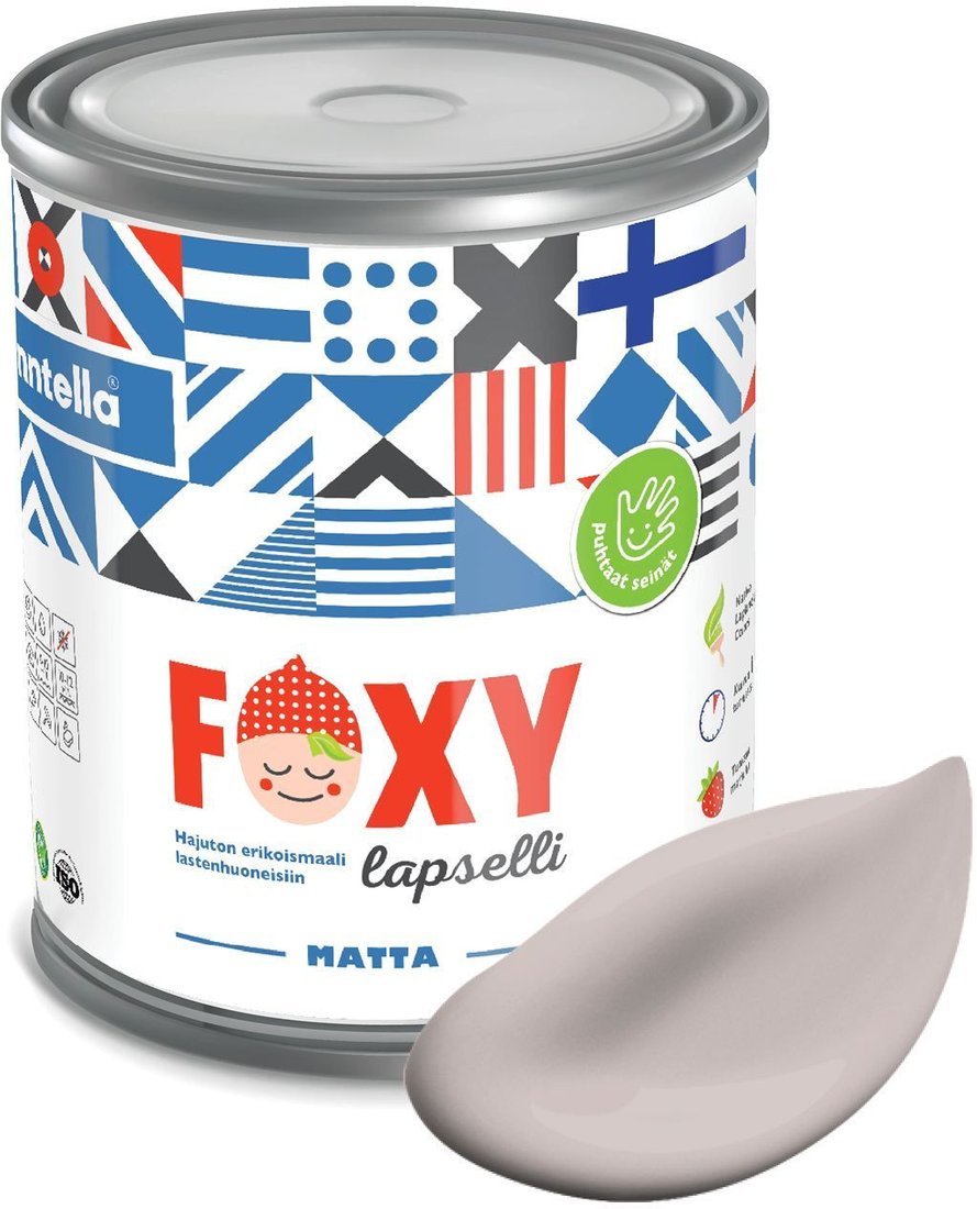 

Краска Finntella Foxy Lapselli Matte Esittaa F-50-1-1-FL209 0.9 л (бежевый)