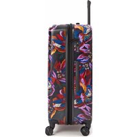 Чемодан-спиннер L'Case RIO-L 100/115 л (принт цветы)