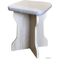 Обеденная группа Анмикс ЛДСП (дуб санома/кожзам капучино)