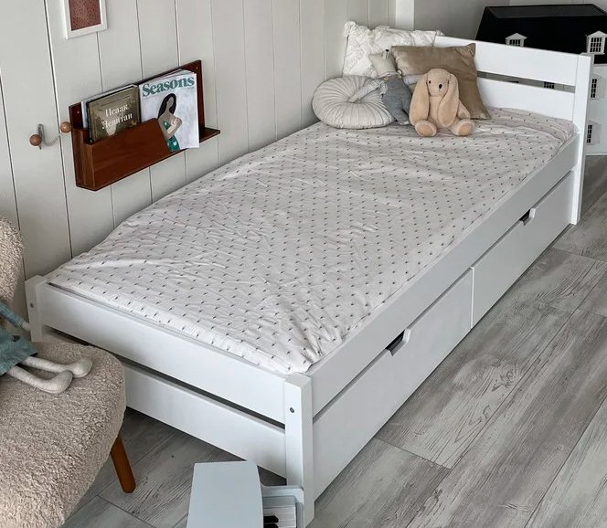 

Кровать Kinderwood Лотос-2 160х80 (белый)