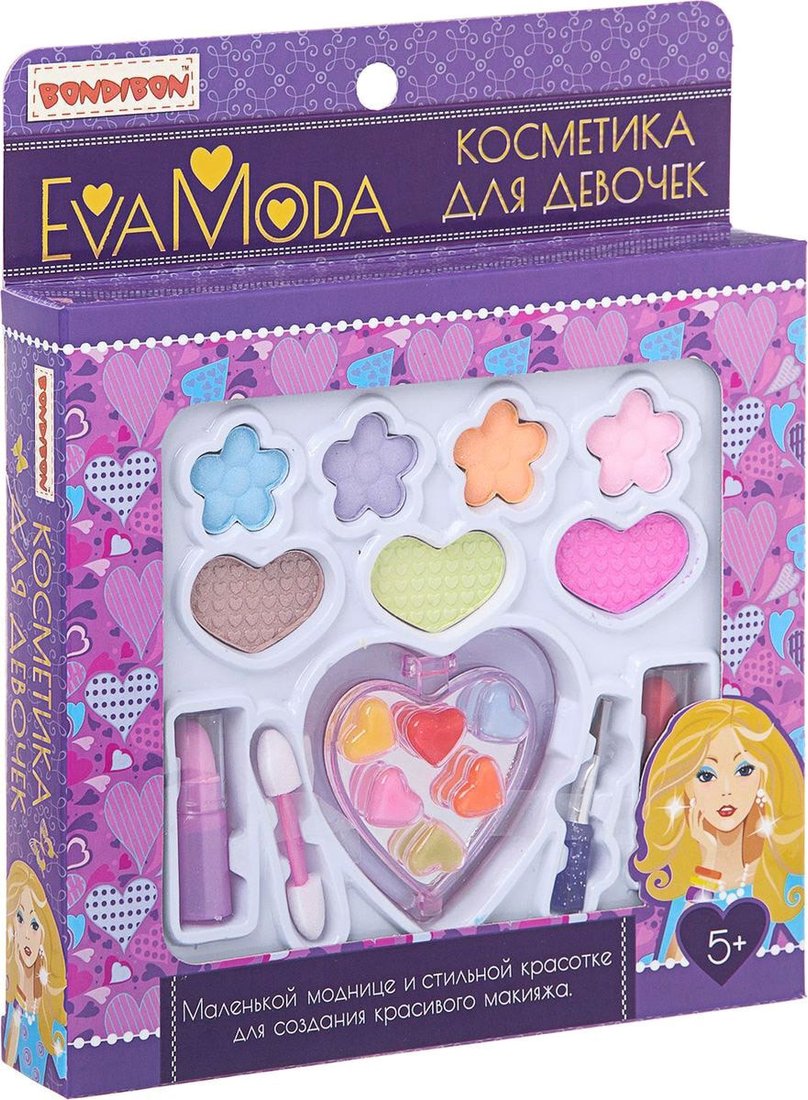

Набор детской декоративной косметики Bondibon Eva Moda ВВ1748