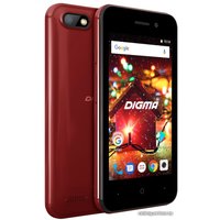 Смартфон Digma Hit Q401 3G (красный)