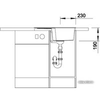 Кухонная мойка Blanco Zia 40 S (серый беж) [517411]