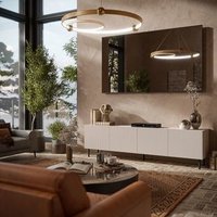 Тумба Halmar Paxos RTV-1 200 (кашемир/черный)