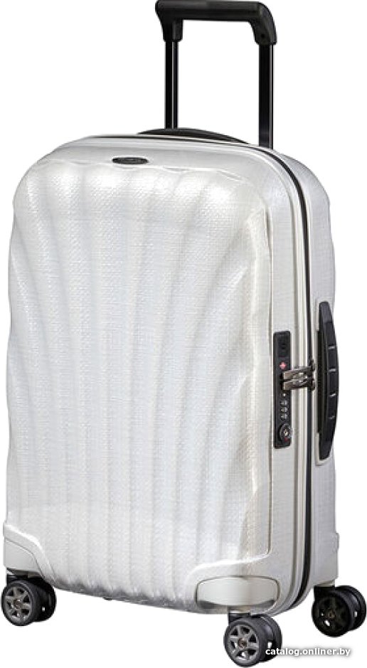 Чемодан-спиннер Samsonite C-Lite Off White 55 см (42 л)