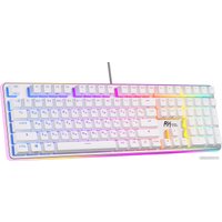 Клавиатура Royal Kludge RK918 RGB (белый, RK Blue)