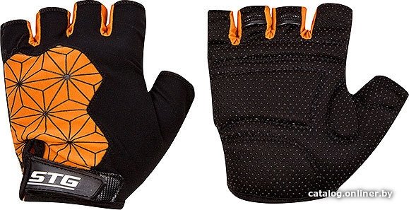 Перчатки STG Replay unisex Х95305 XL (черный/оранжевый)
